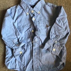 Boys button up shirt